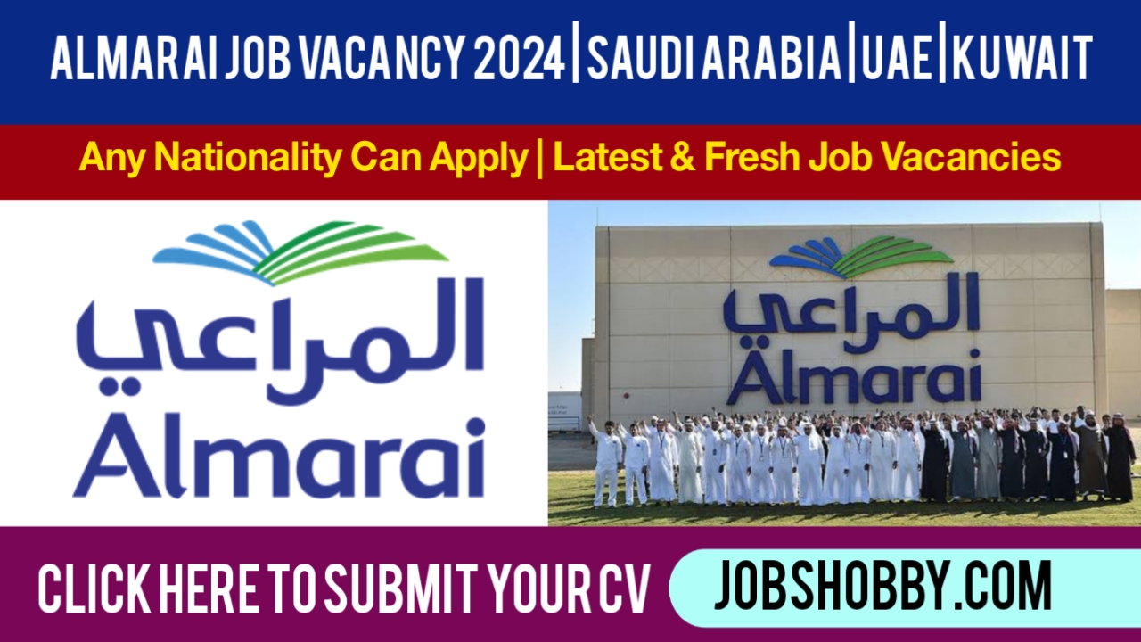 Almarai Latest Job Vacancy