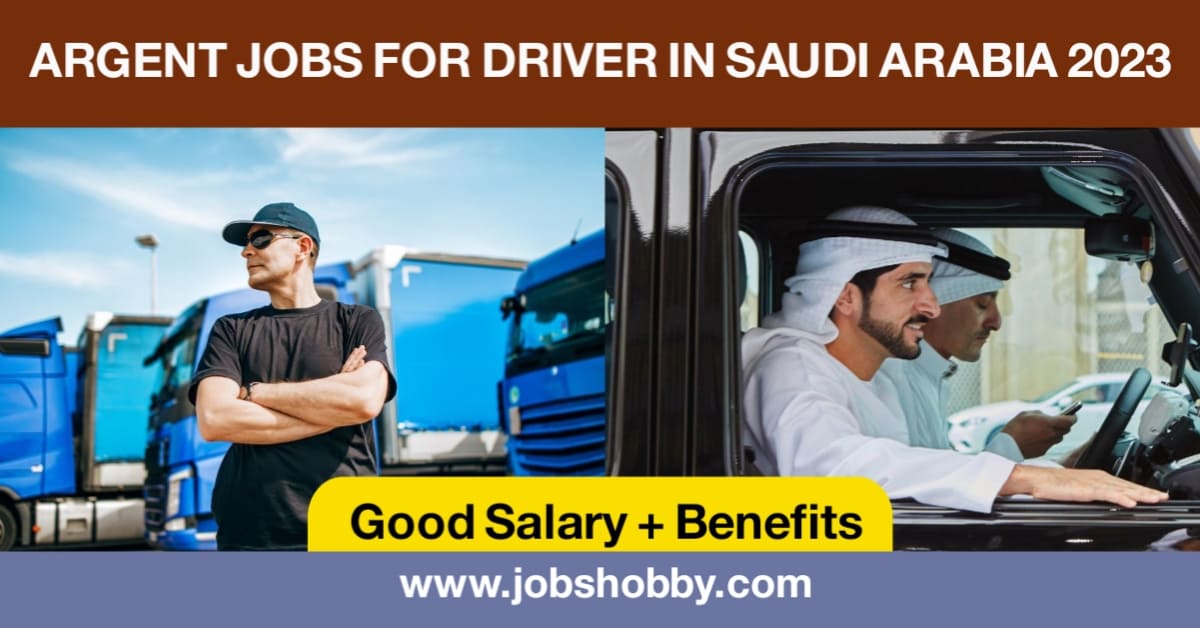 jobs for driver in saudi arabia